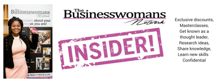 Insiders benefits for business women