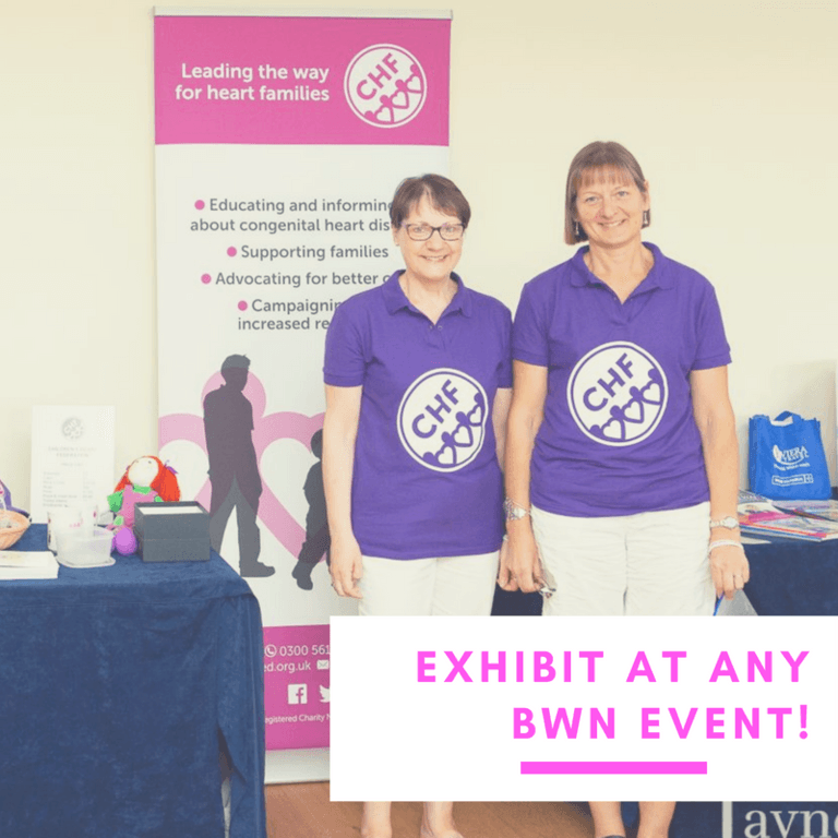 exhibit at any networking event