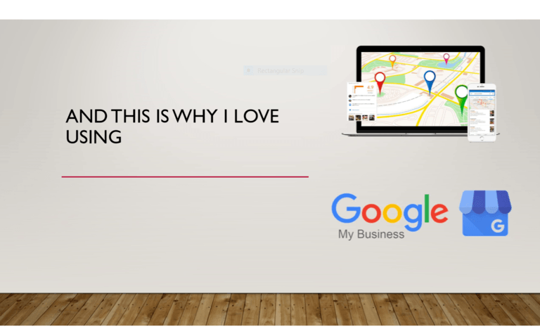 google my business training at the business womans network