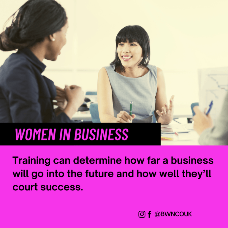 Training can determine how far a business will go into the future and how well they’ll court success.