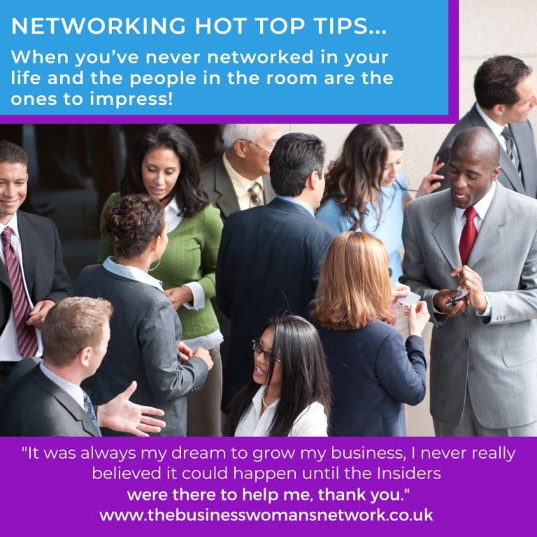 Networking hot top tips