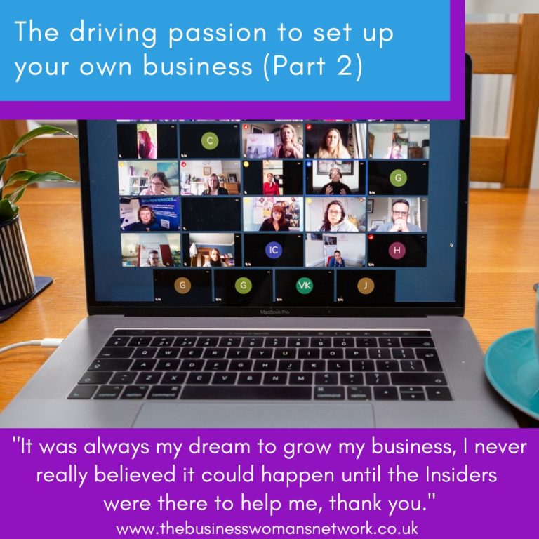 passion to set up own business