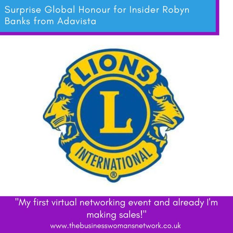 Surprise Global Honour for Insider Robyn Banks