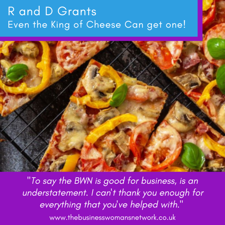 R and D Grants – Even the King of Cheese Can get one!