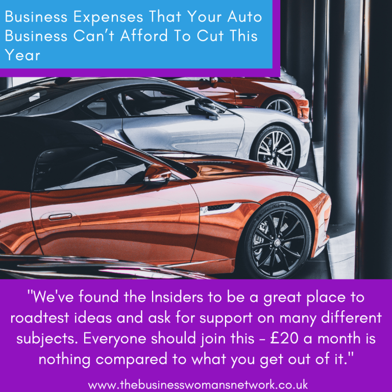Business Expenses That Your Auto Business Can’t Afford To Cut This Year