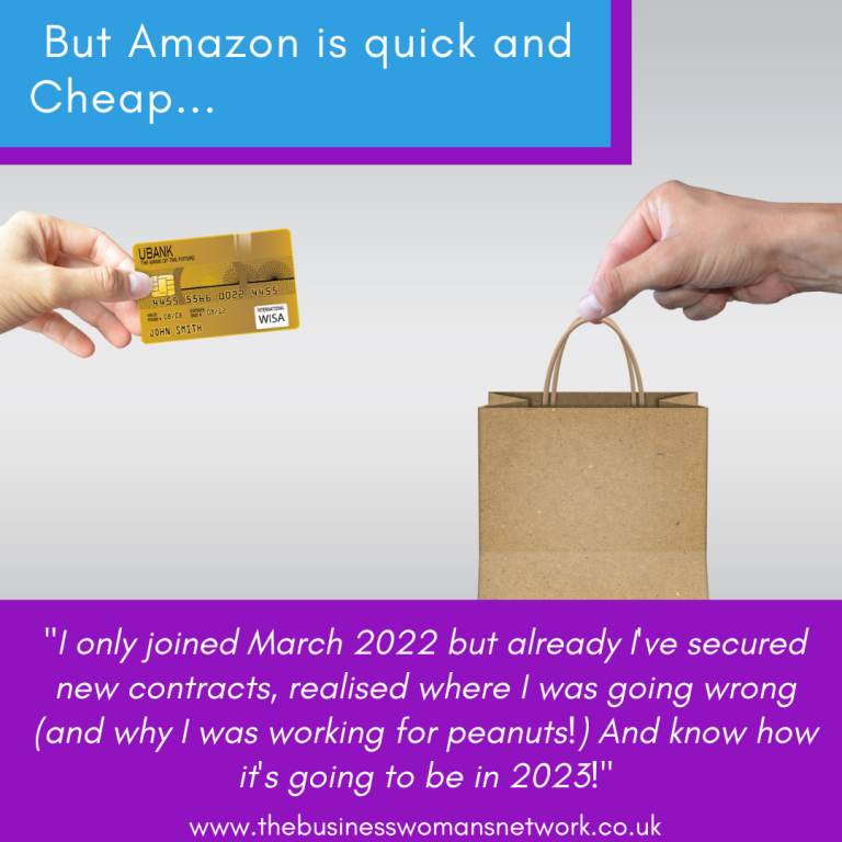 But Amazon is quick and Cheap…