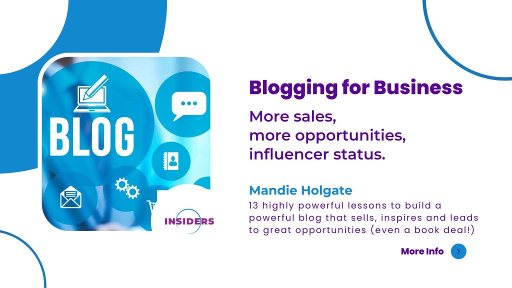 blogging for business course