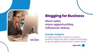 Blogging for business - using blogging for your small business to make sales