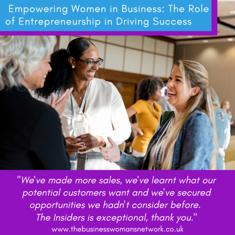 Empowering Women in Business: The Role of Entrepreneurship in Driving Success