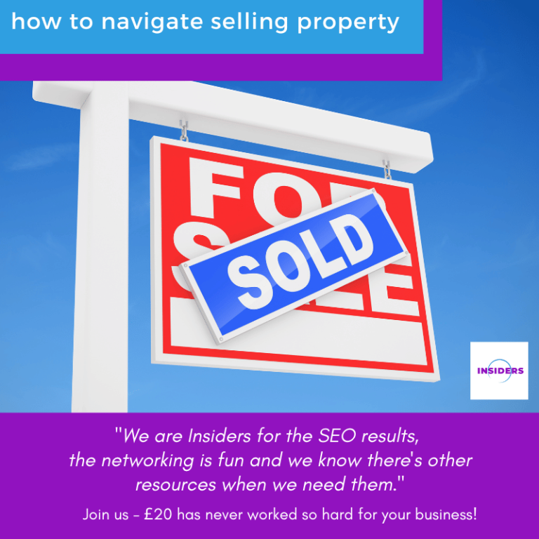 how to navigate selling property