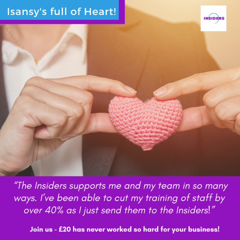 Isansy’s full of Heart!