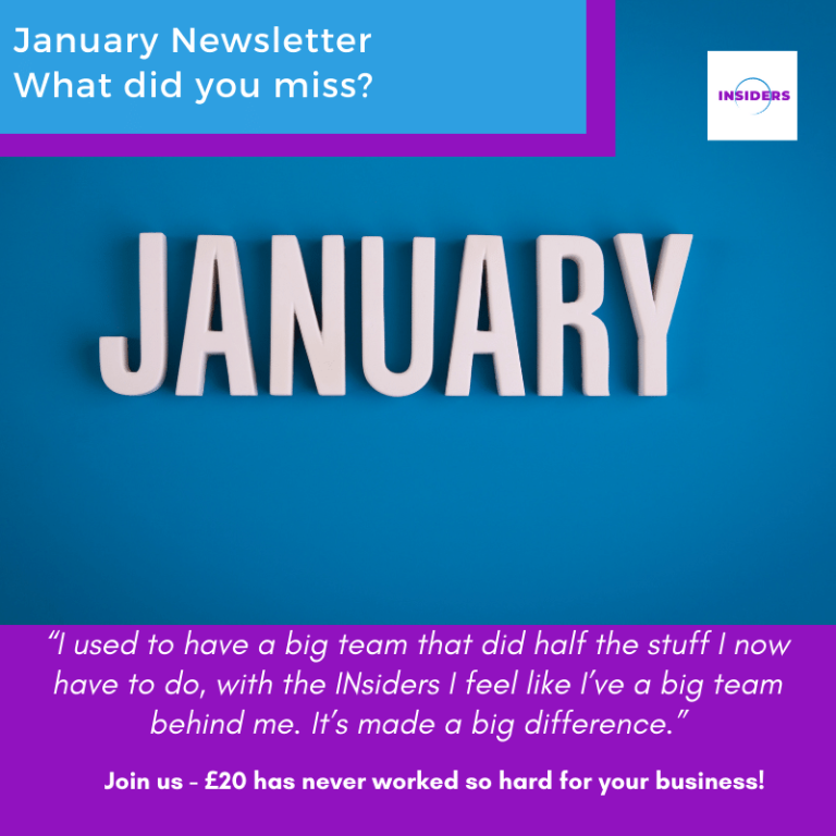 January Newsletter for Business