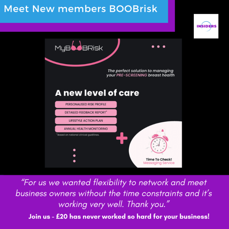Meet New members BOOBRisk