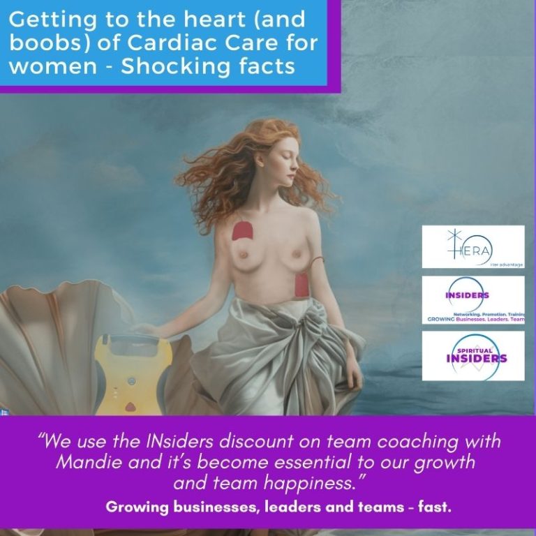 getting to the heart and boobs of cardiac care for women - charlie kirkham
